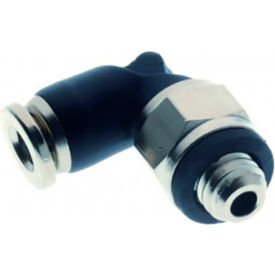 Aignep USA Swivel Elbow 4mm Tube x M7x1 Male 55115-4-M7x100 - Pkg Qty 10
