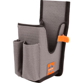 Ergodyne® Squids® 5540 Handheld Barcode Scanner Holster w/ Belt Loop Small Gray 19180