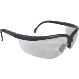 Radians® JR0191ID Journey™ Half Frame Safety Glasses I/O Anti-Fog Lens Black Frame - Pkg Qty 12 JR0191ID