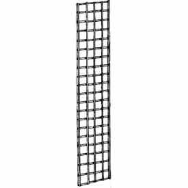 1'W X 5'H - Grid Panel - Semi-Gloss Black P3BLK15 - Pkg Qty 3