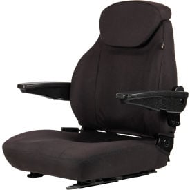 Concentric™ 440 Series Premium High-Back Seat with Arm Rests Cordura® Fabric Brown 440000BR