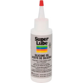 Super Lube Silicone Oil 100 cSt 4 oz. Bottle Clear 56104 - Pkg Qty 6