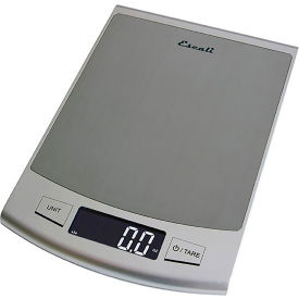 Escali 2210S Passo High Capacity Digital Scale 22lb x 0.1oz/10kg x 1g Stainless Steel 2210S