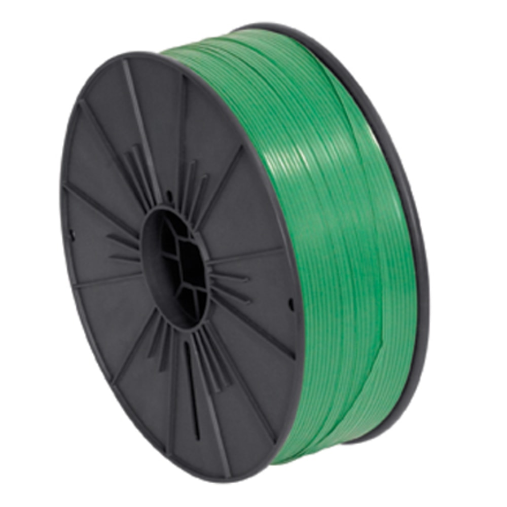 Partners Brand Plastic Twist Tie Spool, 5/32in x 7, 000ft, Green MPN:PLTS532G
