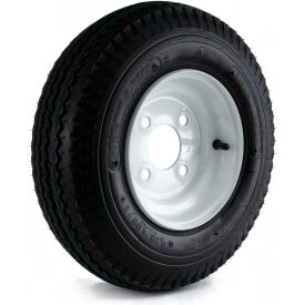 Martin Wheel Kenda Loadstar Trailer Tire and 4-Hole Wheel (4/4) DM408C-4I - 480/400-8 - LRC - 6 Ply DM408C-4I