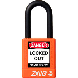 ZING RecycLock Safety Padlock Keyed Different 1-1/2