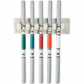 WaTE™ Bar Wall Rack For Exercise Weight Bars 5-Bar Vertical Rack 10-1643