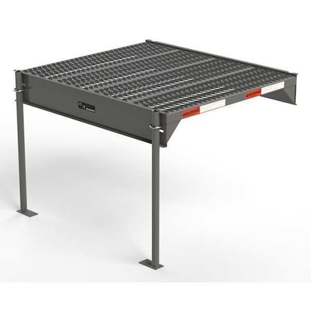 Work Platform Add On Unit, 12 in to 27 in H, 36 in W, 39 in D, Steel, 500 lb Load Capacity MPN:CW0-27-0-3
