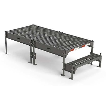 Custom Work Platform, 2 Steps, Modular, 35