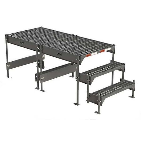 Custom Work Platform, 3 Steps, Modular, 35