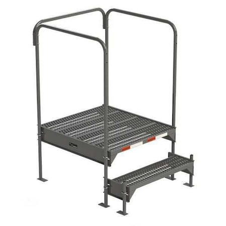 Custom Work Platform, 2 Steps, Modular, 35