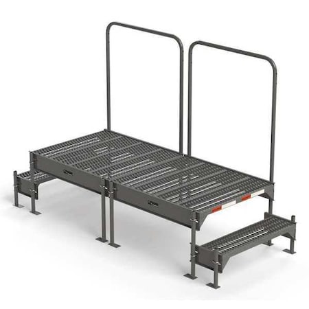 Custom Work Platform, 2 Steps, Modular, 35