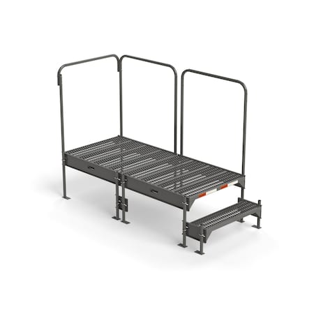 Custom Work Platform, 2 Steps, Modular, 35