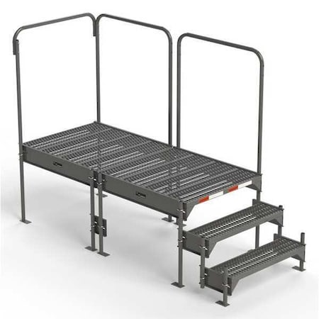 Custom Work Platform, 3 Steps, Modular, 35