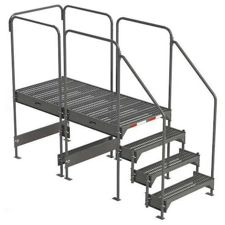 Custom Work Platform, 4 Steps, Modular, 35