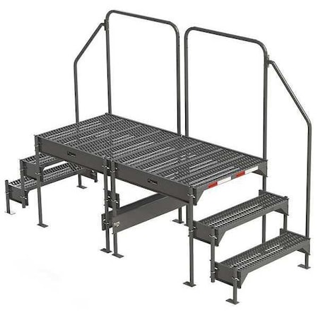 Custom Work Platform, 3 Steps, Modular, 35