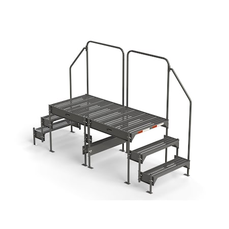 Custom Work Platform, 3 Steps, Modular, 35