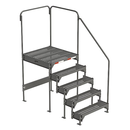 Custom Work Platform, 5 Steps, Modular, 35
