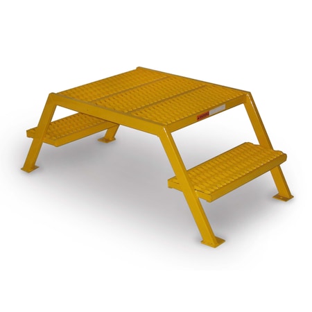 Mini Crossovers, Steel, 500 lb. Load Capacity, 2 Steps MPN:MINICO-19
