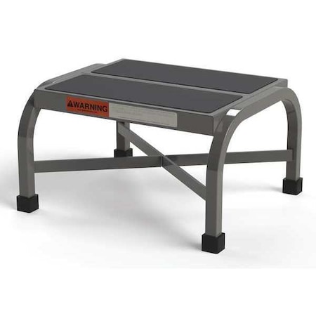 Heavy Duty Step Stool, Non-Slip Vinyl Step, 16