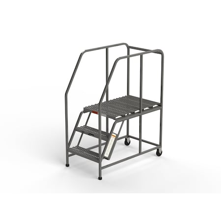 Mobile Work Platform, 3 Steps, 24