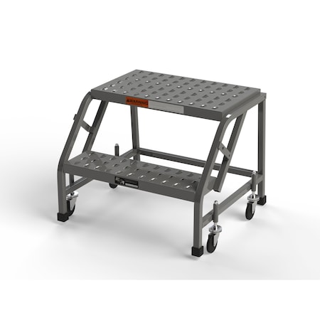 EZY Climb Ladder (50Deg), 2 Steps, 450 lb. Load Capacity MPN:Z019