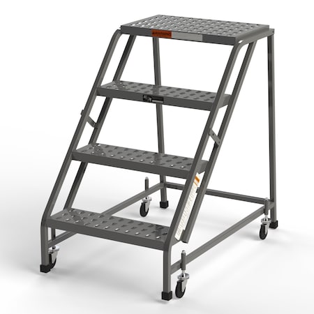 EZY Climb Ladder (50Deg), 4 Steps, 450 lb. Load Capacity MPN:Z023