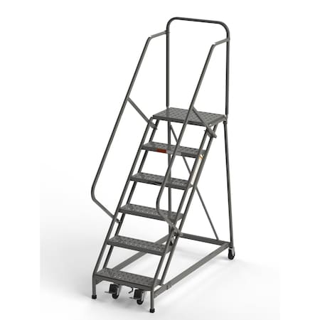 EZY Climb Ladder (50Deg), 6 Steps, 450 lb. Load Capacity MPN:Z026