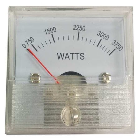 Replacement Watt Meter, 3750 EGS MPN:EGS3750WMNS