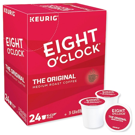 Coffee, Original, Pod, Caffeinated, Ground, 8.16 oz, 24 PK MPN:6405