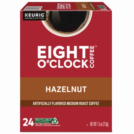 Coffee, Hazelnut, K-Cup, Coffee, 0.88 lbs, 24 PK MPN:6406