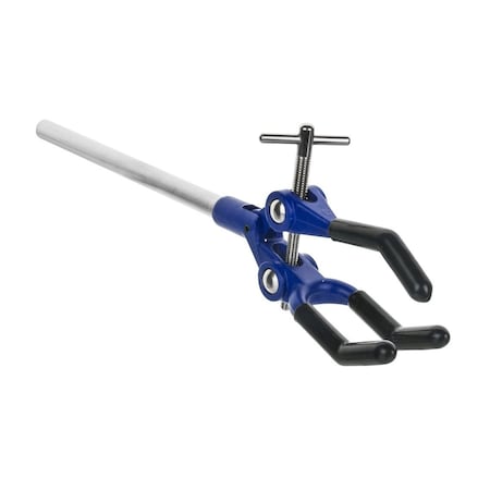 Lab Clamp on Rod, Vinyl Coated, 4.125