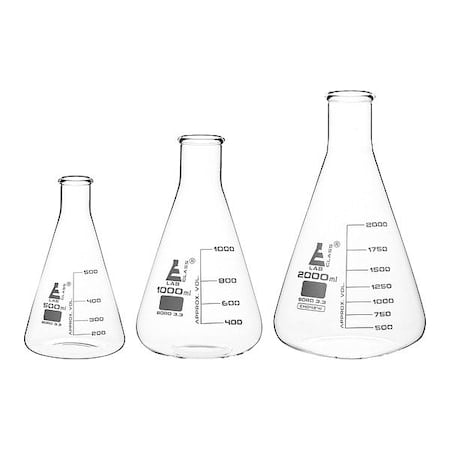 Erlenmeyer Flask Set, Colorless MPN:CH196033