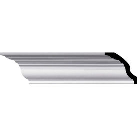 Ekena Bedford Smooth Crown Moulding MLD03X03X04BE 3