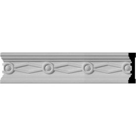 Ekena Large Federal Chair Rail CHA03X00FE 3-1/8