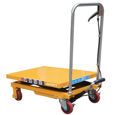 Hydraulic Scissor Tabl Cart, 330 lb. Load MPN:T15