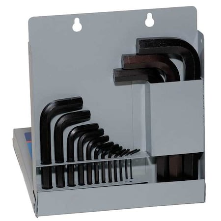 18 Piece SAE L-Shape Hex Key Set, 10118 MPN:10118