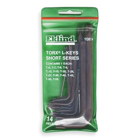 14 Piece Torx? L-Shape Torx? Key Set, 10814 MPN:10814