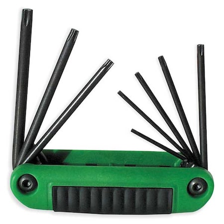 8 Piece Torx? Fold-Up Torx? Key Set, 25581 MPN:25581