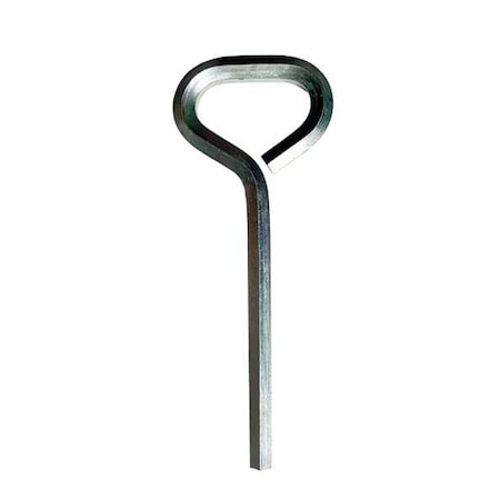 Hex Dogging Wrench, 1/8 in Tip Size, 6 PK MPN:87858