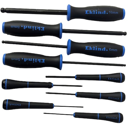 Screwdriver Set, Metric, 9 pcs MPN:90609