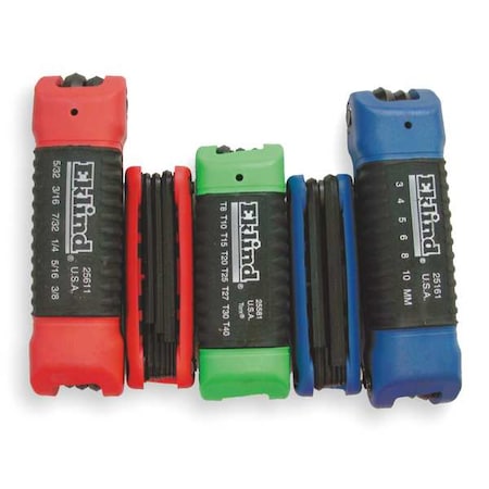 Inch-Metric & Torx Hex Key Set MPN:25024