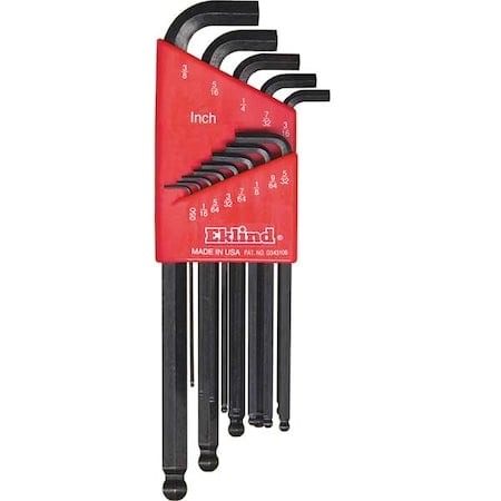 Ball-Hex-L Key Set - Stubby 13PC. Set .050