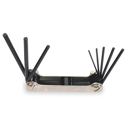 #81 .05-5/32 Fold-Up Hexkey Set MPN:20811