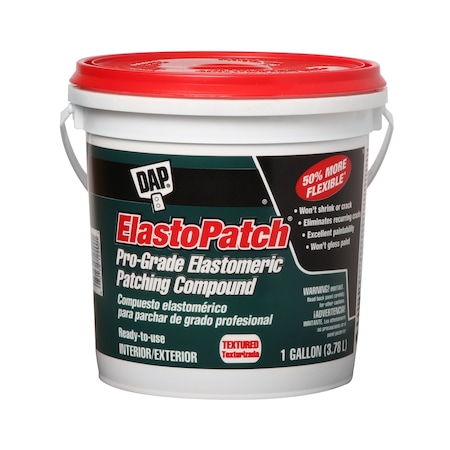 Elastopatch Textured 02 gal, PK2, 1 GA, White MPN:7079812290