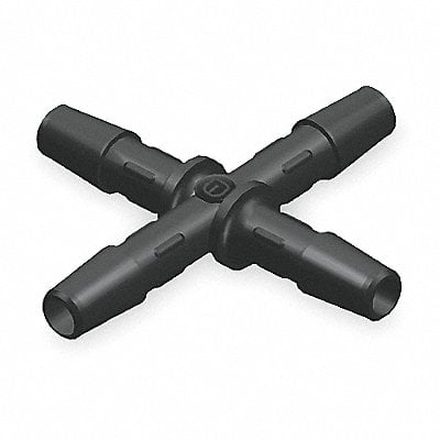 Cross Connector 1/8In Polypropylene PK10 MPN:X0-2WP Cross Connector 1/8In Polypropylene PK10 MPN:X0-2WP