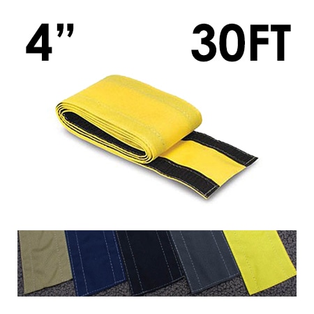 Carpet Cable Cover, 30 ft L, 4 in W, 1 Channel, Nylon, Yellow MPN:CC-SC-4-30-YL