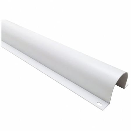 Wire Guard, 2-15/16 in H, 3 ft L, 2-13/16 in W, 1 Channel, PVC, White MPN:SR-WG-300-3-WT