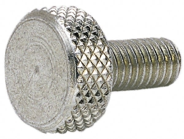 303 Stainless Steel Thumb Screw: M3.5 x 0.6, Knurled Head MPN:MTHS3006M07F16