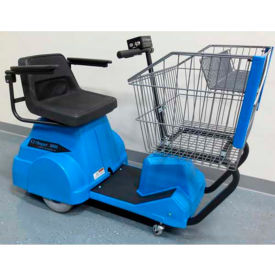 Electro Kinetic Technologies EZ-Shopper Electric Grocery Cart EZS-1772-8000-BEA Blue 750 Lb. Cap. EZS-1772-8000-BEA